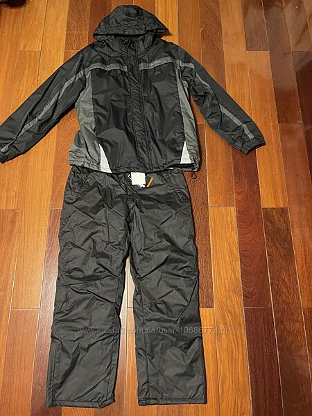 Мужской фирменный лыжный костюм большого размера