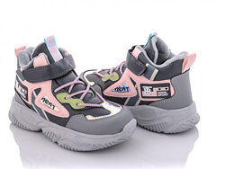 Демисезонные ботинки на флисе для девочки Alemy Kids 33-37