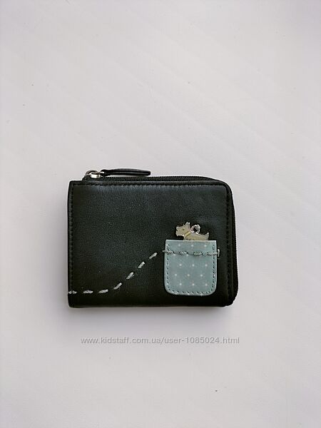  Шкіряний фірмовий компактний гаманець монетниця  Radley 