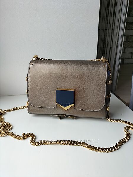 Вінтажна шкіряна сумка через плече з матовою шкірою Jimmy Choo Оригінал