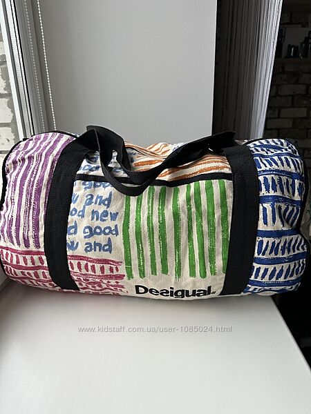 Фірмова дорожня сумка іспанського бренду Desigual Оригінал 