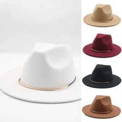 Шляпа фетровая Федора с устойчивыми полями, ковбойка, американка, капелюх
