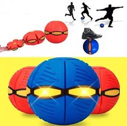 Складаний ігровий мяч-трансформер Flat Ball Disc літаюча тарілка
