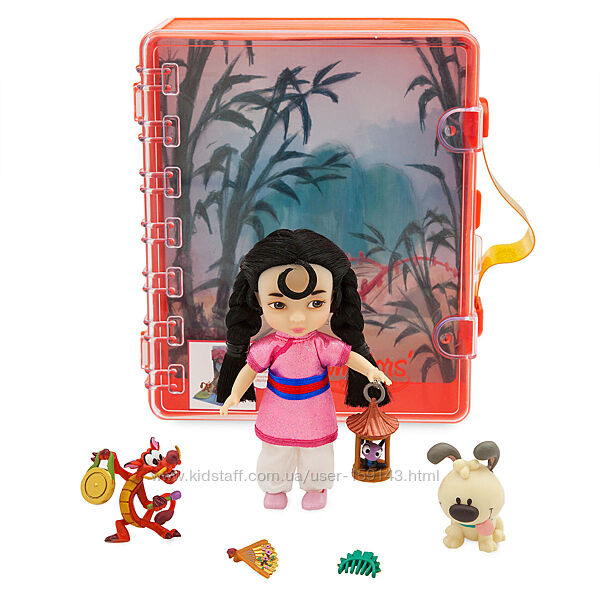 Набір Disney Animators Mulan Mini Doll. Оригінал, в наявності