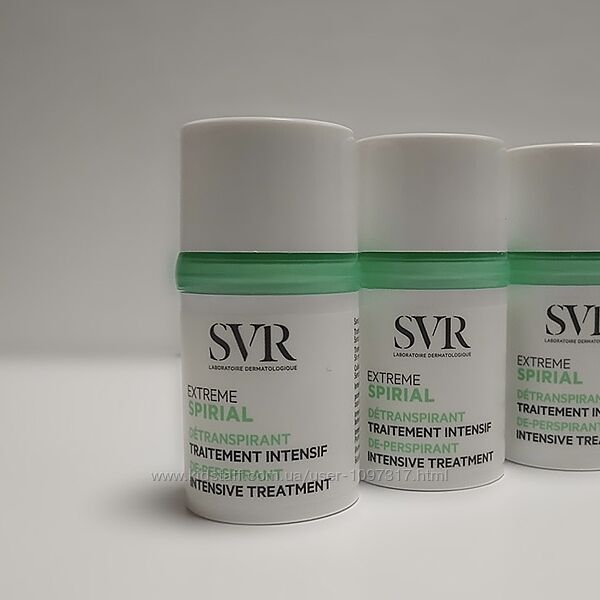  SVR Spirial Extrme Intensive Desperspirant, інтенсивний дезодорант