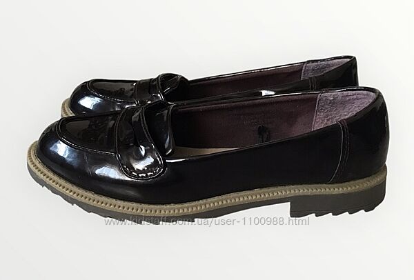Чудові лофери, туфлі на широку ніжку wide fit Extra Comfort 37 розмір