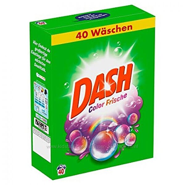 Порошок Dash Color Frische 40 стирок