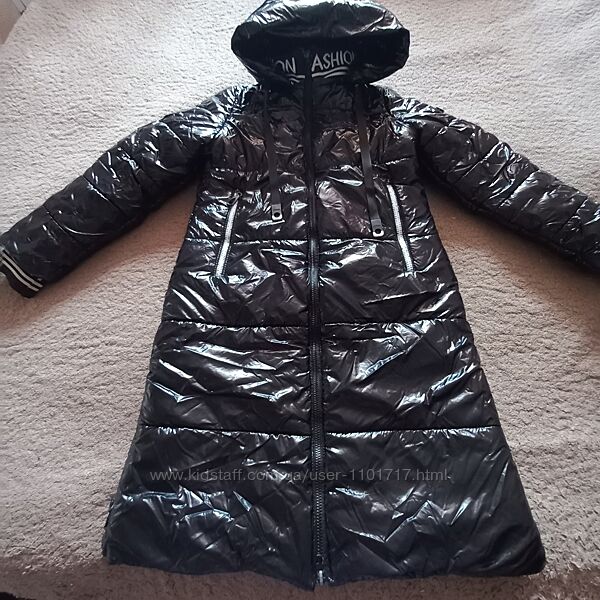Зимова куртка для дівчинки р.140 