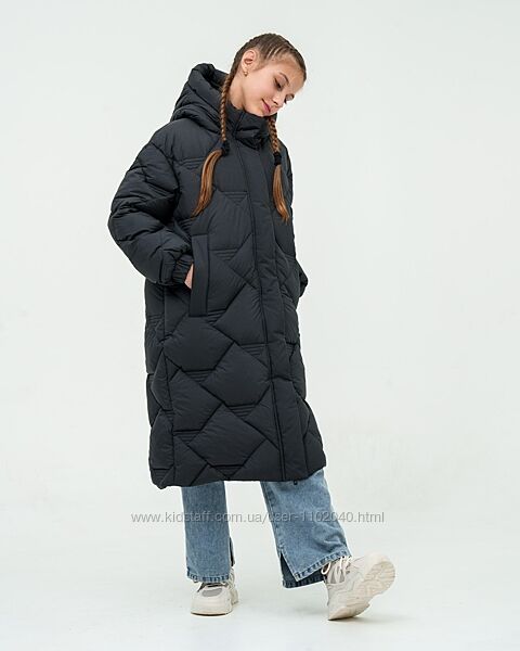 Подростковый пуховик, модное зимнее пальто вега тм nestta рры 140- 164