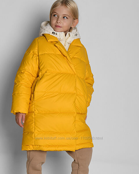 Красивая модная зимняя куртка для девочек 8344 X-Woyz Размеры 122- 164
