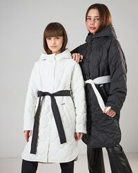 Удлиненная демисезонная куртка на девочку Alexa тм Brilliant Рры 140-164