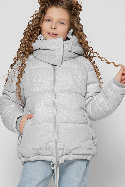 Детская зимняя куртка для девочек X-Woyz 8314 Размеры 110- 140