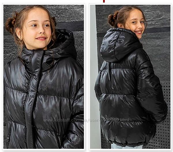 Зимняя куртка Сабина для девочек тм Nui Very Размеры 140- 158