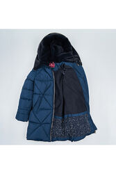 Зимняя куртка, детский пуховик Аделия с мутоном Тм Nui Very Размеры 122-152