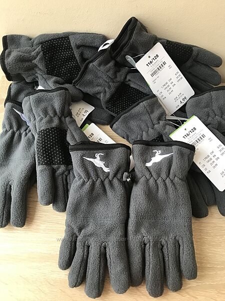 Перчатки рукавиці флісові теплі 98. 128 Dopo Dopo