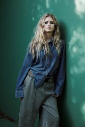 Джинсова сорочка zara розмір  l
