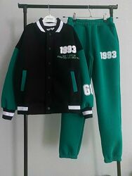 Тепленький костюм з бомбером