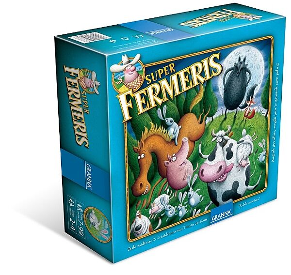Настільна гра Супер Фермер Super Farmer De Lux. Оригінал. GRANNA