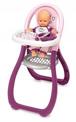Стільчик Smoby Toys Baby Nurse Прованс для годування з аксесуарами 220342