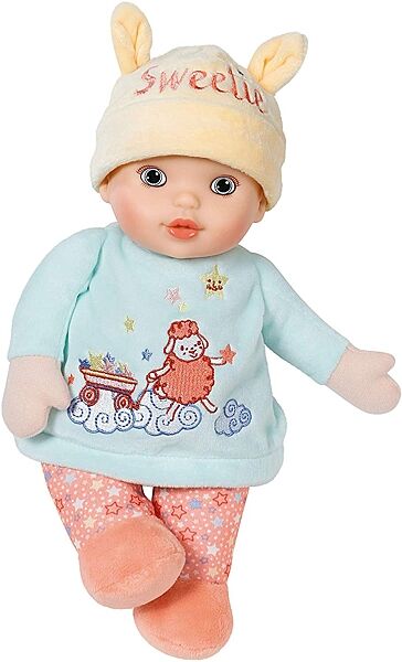 Лялька Zapf Baby Annabell Для малюків -Солодка крихта 30 см з брязкальцем 702932 пупс бебі борн анабель