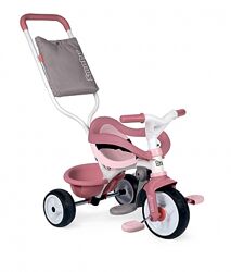Дитячий металевий велосипед 3 в 1 Бі Муві. Комфорт, рожевий, 68 х 52 х 101 см, 10 міс. 740415