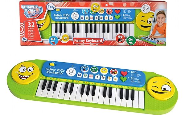 Дитячий музичний інструмент Клавішні Simba Веселі мелодії 32 клавіші 8 мело