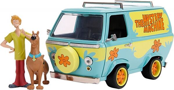 Машина металева Jada Scooby-Doo Mystic Bus  фігурки Скубі-Ду і Шеггі 124