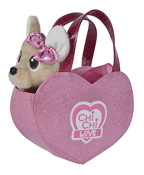Собачка Chi Chi Love Рожеве серце Simba 5890055