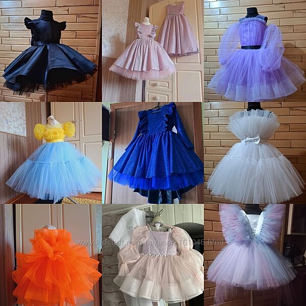 Великий вибір ошатних дитячих суконь різні моделі