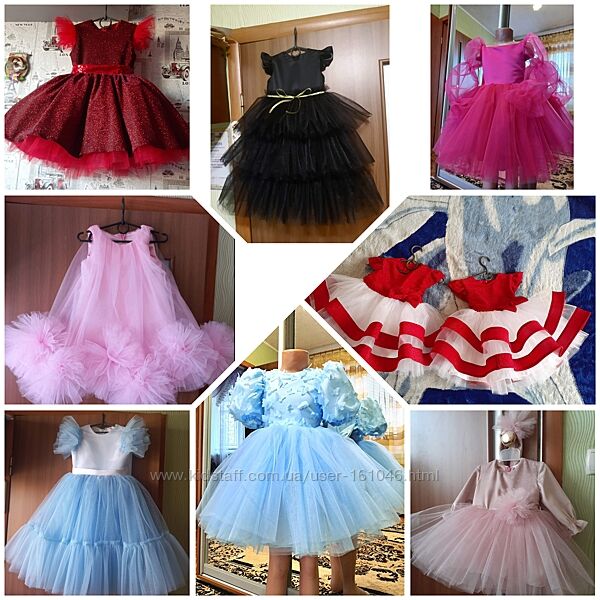 Дитячі святкові сукні дуже великий вибір різних моделек