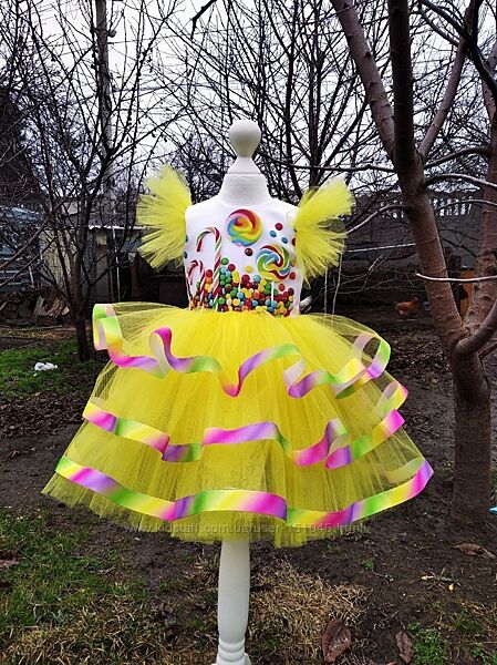 Сукні святкові цукерочка, на свято день народження утрінік різні моделі