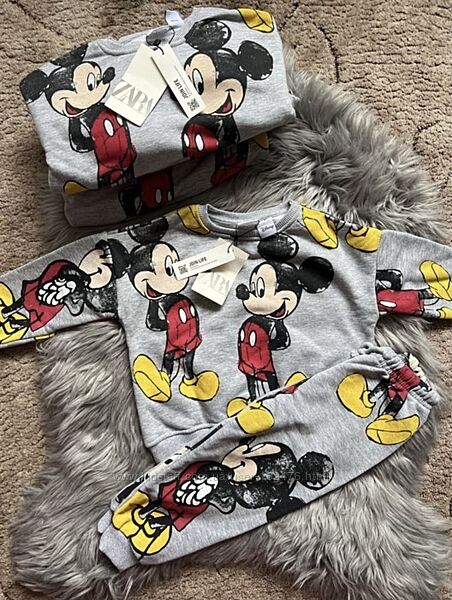Очень классные новые костюмчики Zara с Mickey