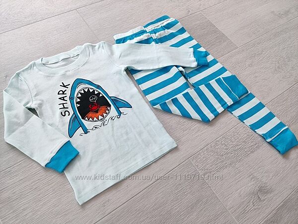 Піжама на хлопчика від 1-4 років Акула