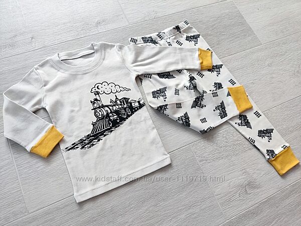 Піжама на хлопчика від 1-4 років Потяг.