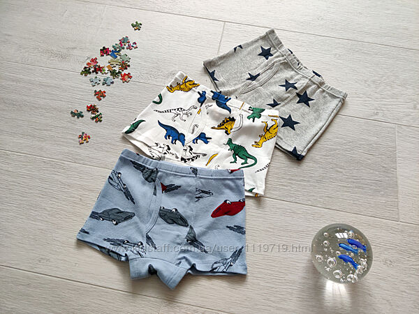 Набір трусиків від 2 до 11 років. з 3 шт. на хлопчика арт 03