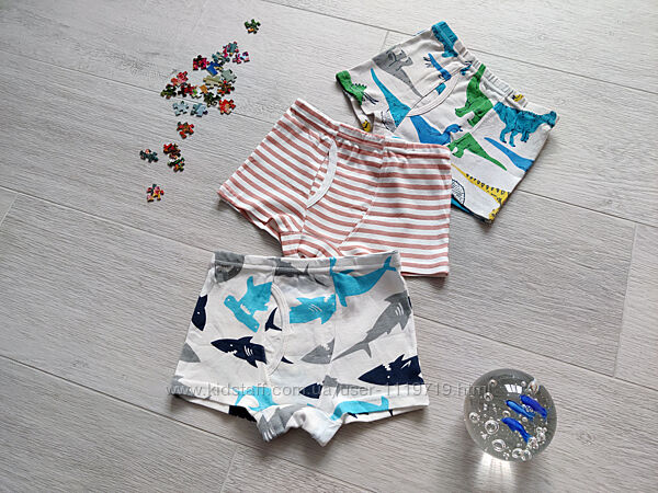 Набір трусиків від 2 до 11 років. з 3 шт. на хлопчика арт 06