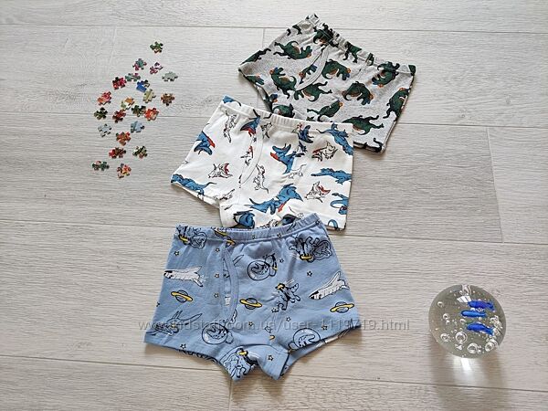 Набір трусиків від 2 до 11 років. з 3 шт. на хлопчика арт 17