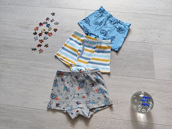 Набір трусиків від 2 до 11 років. з 3 шт. на хлопчика арт 18