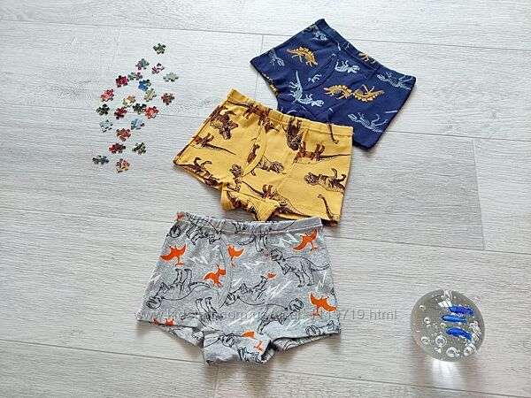 Набір трусиків від 2 до 11 років. з 3 шт. на хлопчика арт 19