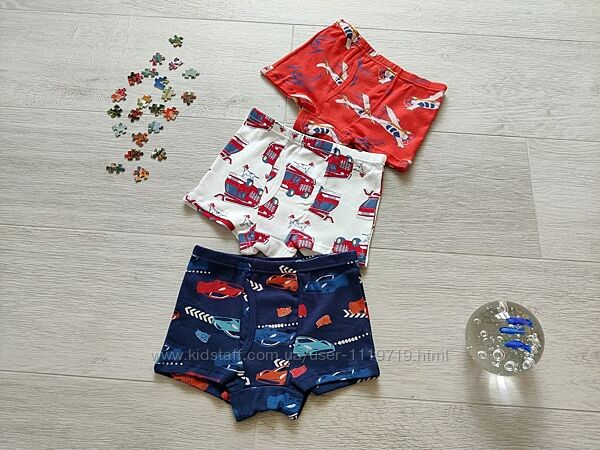 Набір трусиків від 2 до 11 років. з 3 шт. на хлопчика арт 23