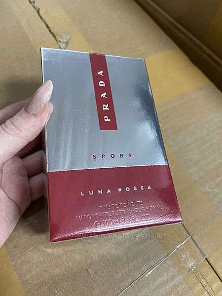 Туалетна вода prada luna rossa sport. Prada luna rossa carbon100 мл 