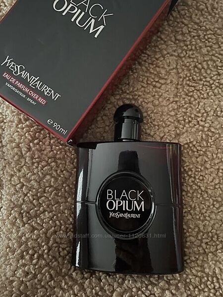 Yves saint laurent black opium over red 90 мл