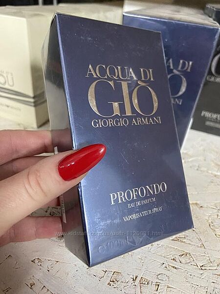 Acqua di gio profondo 100 мл