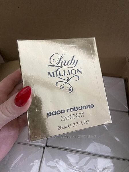 Rabanne Lady Million парфумована вода для жінок 80 мл