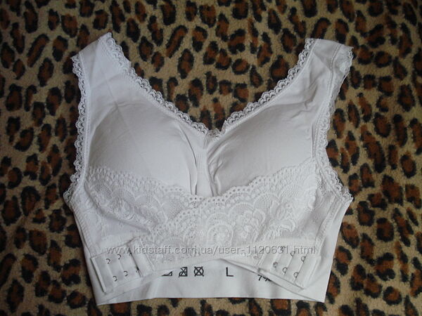 Новый, фирменный топ/ майка со сьемными вкладышами