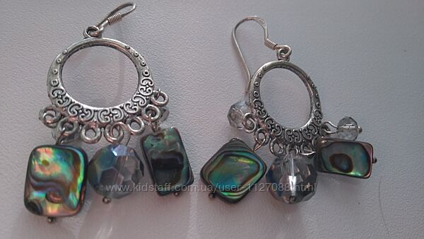 Сережки з галіотисом