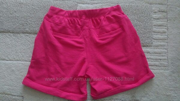 Шорти нові XL трикотаж фуксія