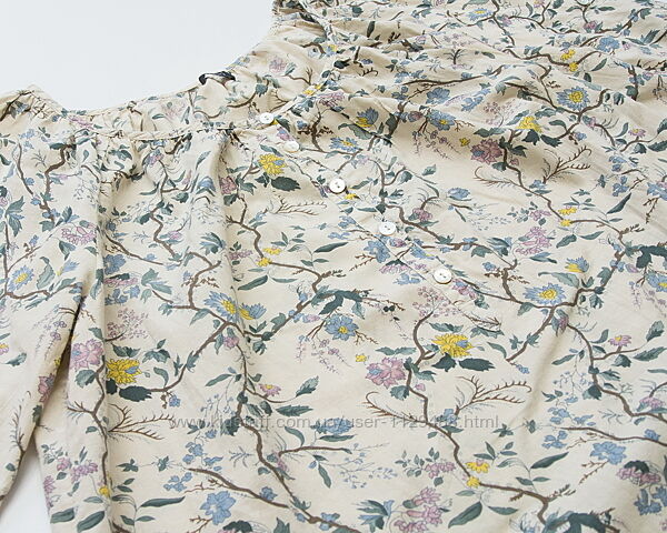 Блуза рубашка натуральная, F&F, хлопок.