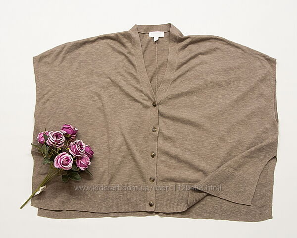 Кардиган льняной, накидка, кофта White label.