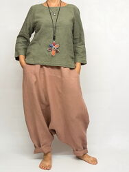 Блуза льняная Menique, натуральный европейский лен.